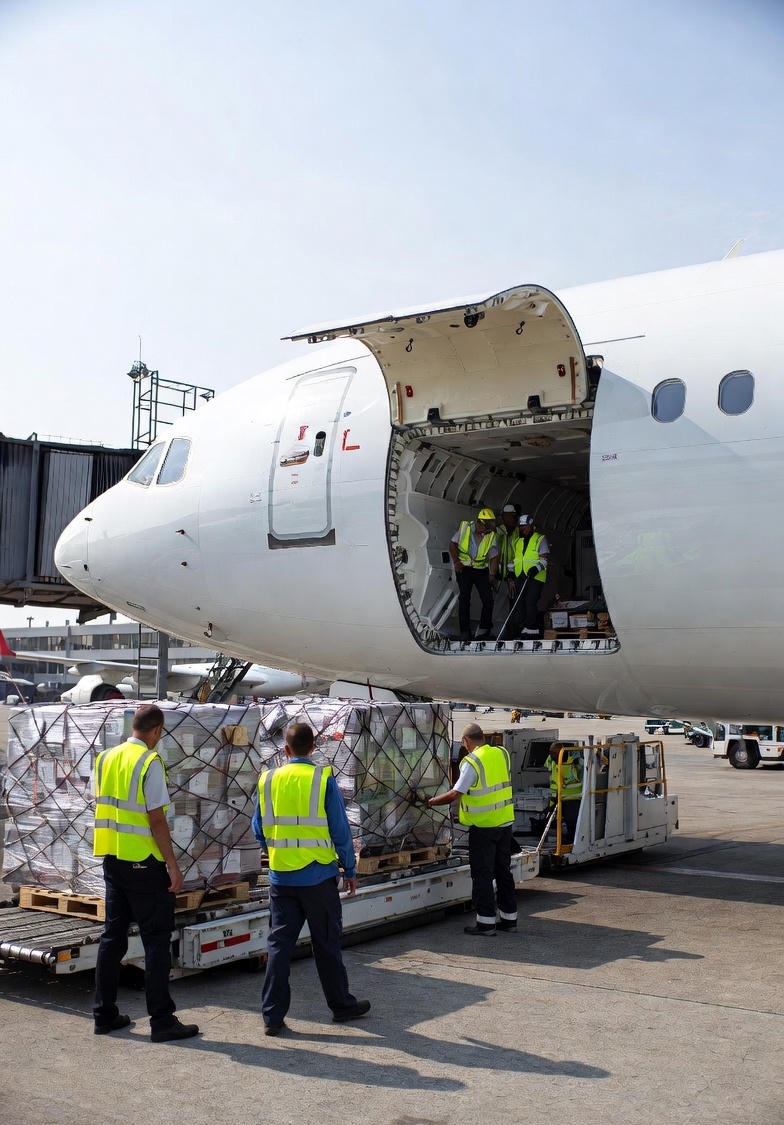 Aircraft cargo transportation